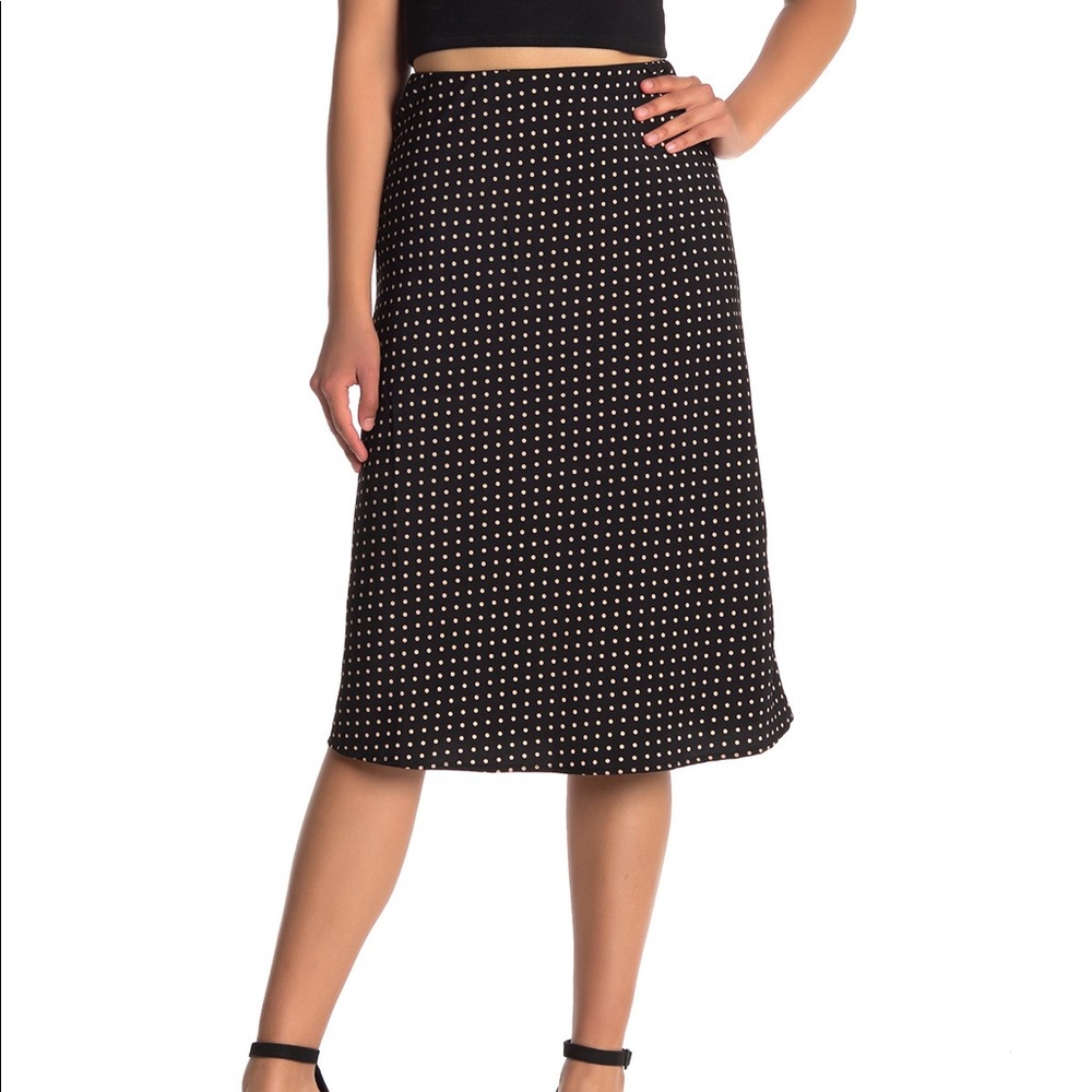 Sanctuary Bias Pull-on Midi Skirt - Small